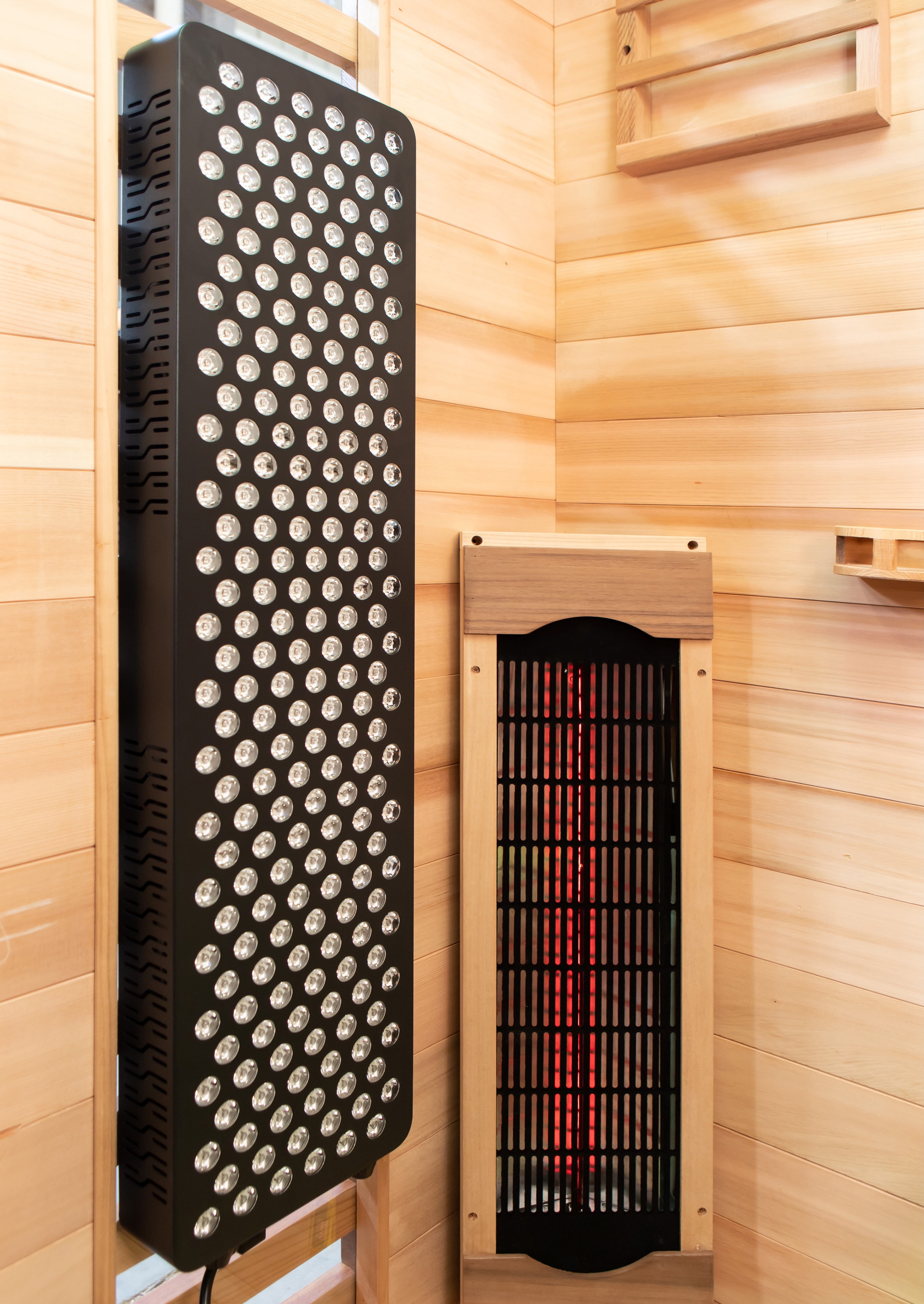 Peak Saunas Fuji 2-Person Full Spectrum Infrared Sauna with XL Medical-Grade Red Light Therapy & Smart WiFi App Control