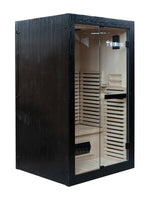 The Crown 2-Person Full Spectrum Infrared Sauna with Smart WiFi App Control