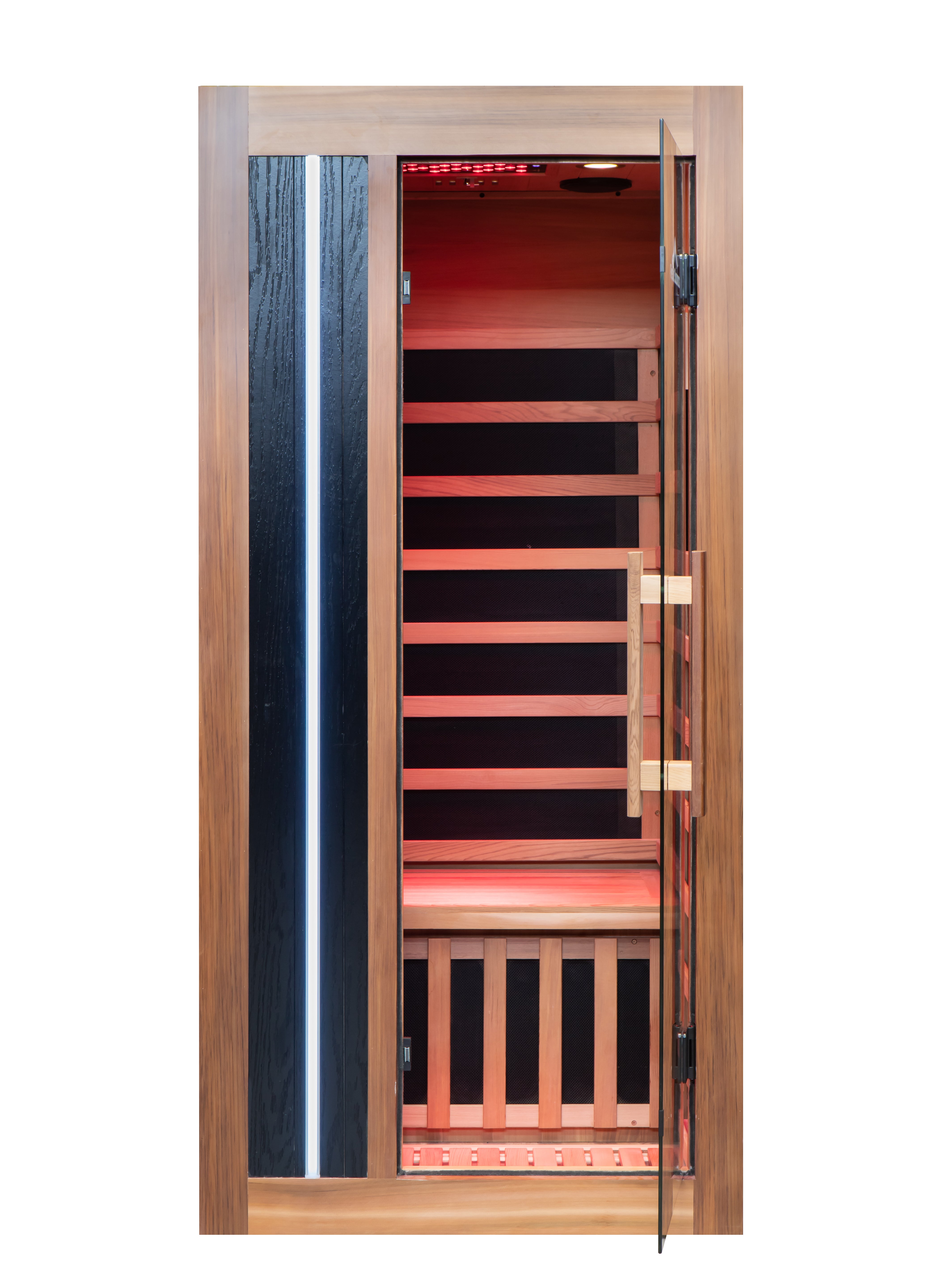Peak Saunas Aspen 1-Person FAR Infrared Sauna with Smart WiFi App Control