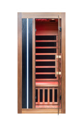 Peak Saunas Aspen 1-Person FAR Infrared Sauna with Smart WiFi App Control
