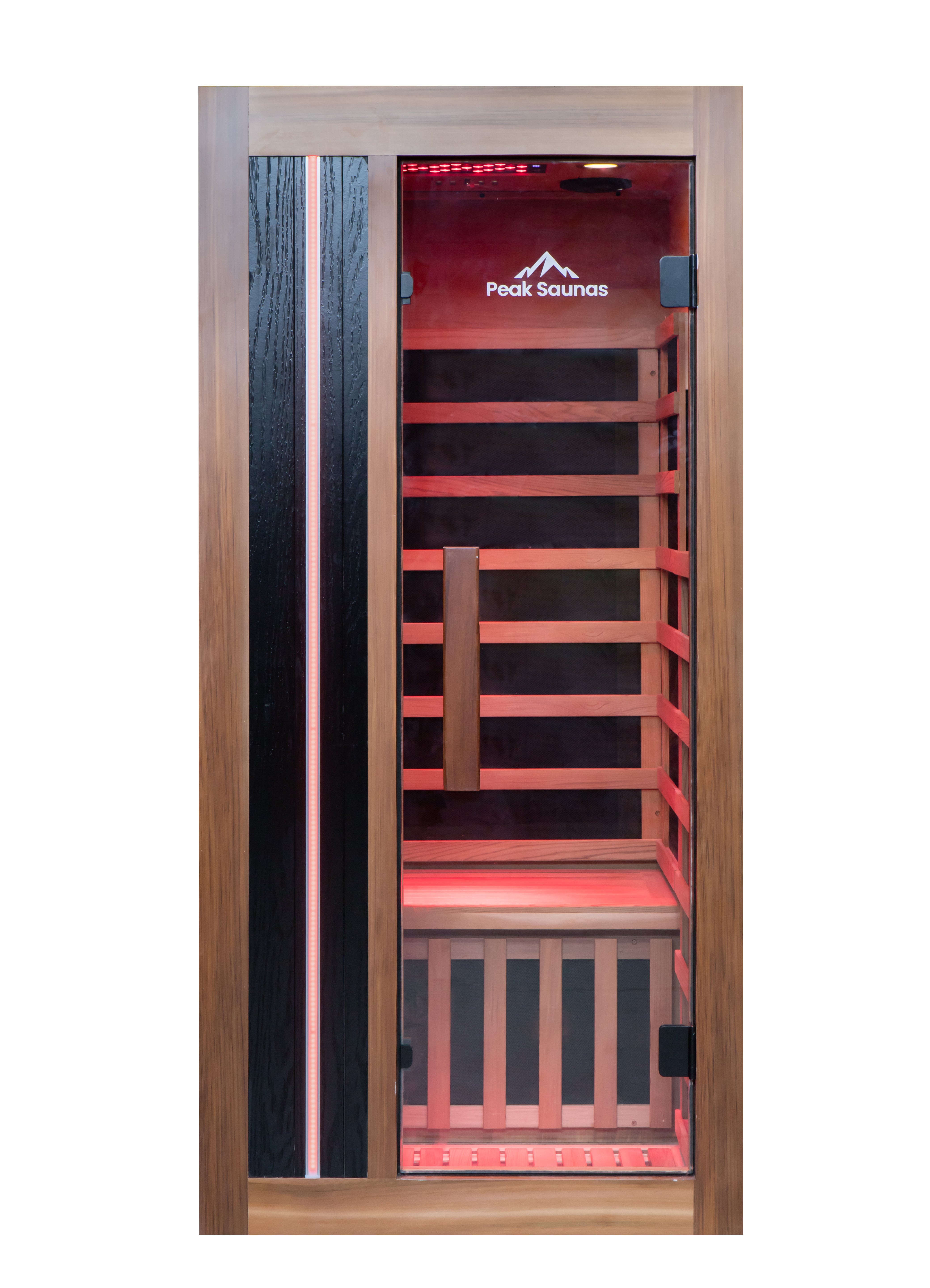 Peak Saunas Aspen 1-Person FAR Infrared Sauna with Smart WiFi App Control