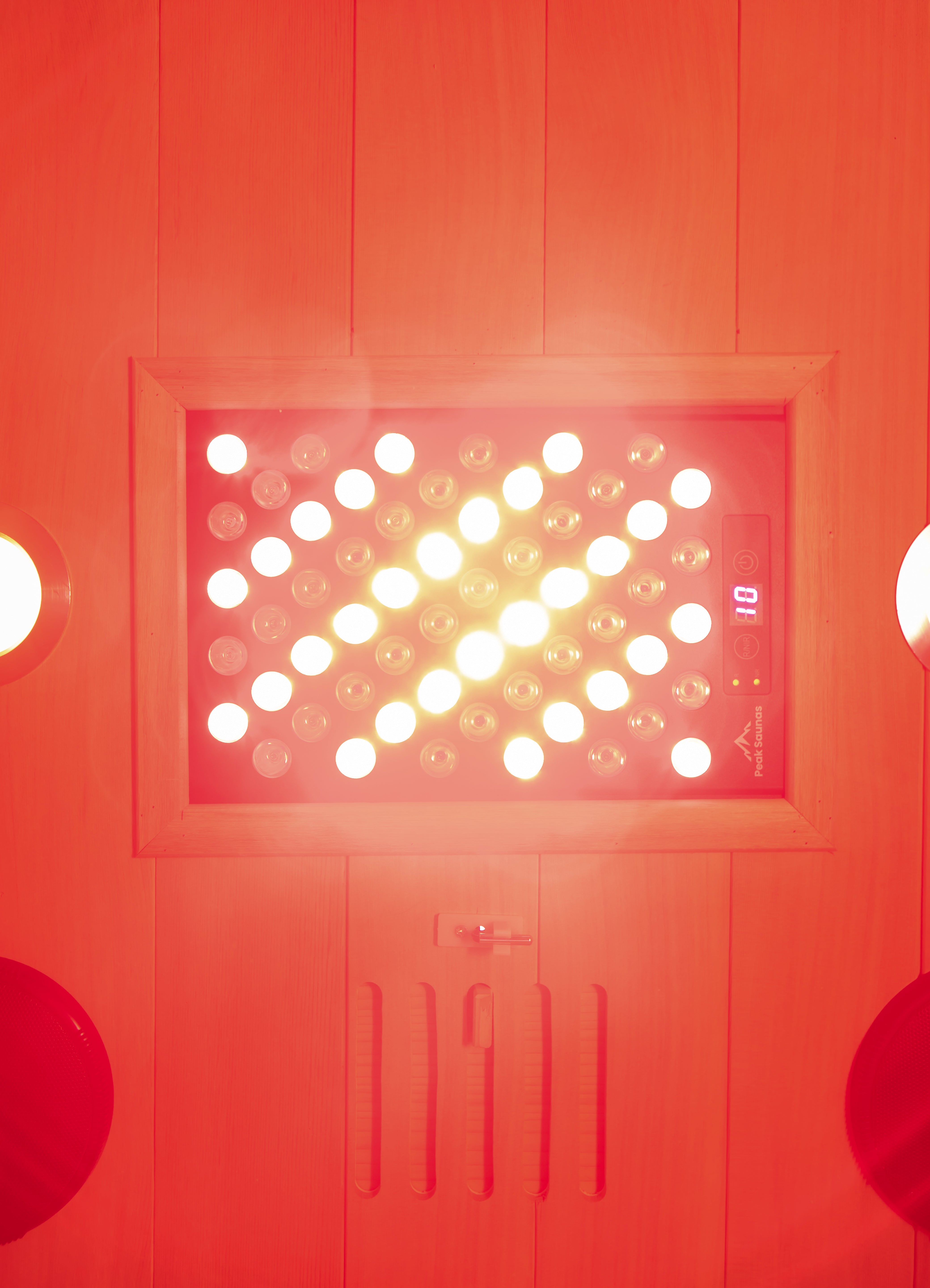 Peak Saunas Aspen 1-Person FAR Infrared Sauna with Smart WiFi App Control