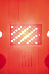 Peak Saunas Aspen 1-Person FAR Infrared Sauna with Smart WiFi App Control