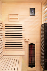 Denali 3-Person Full Spectrum Infrared Sauna with Full-Body Medical-Grade Red Light Therapy & Smart WiFi App Control