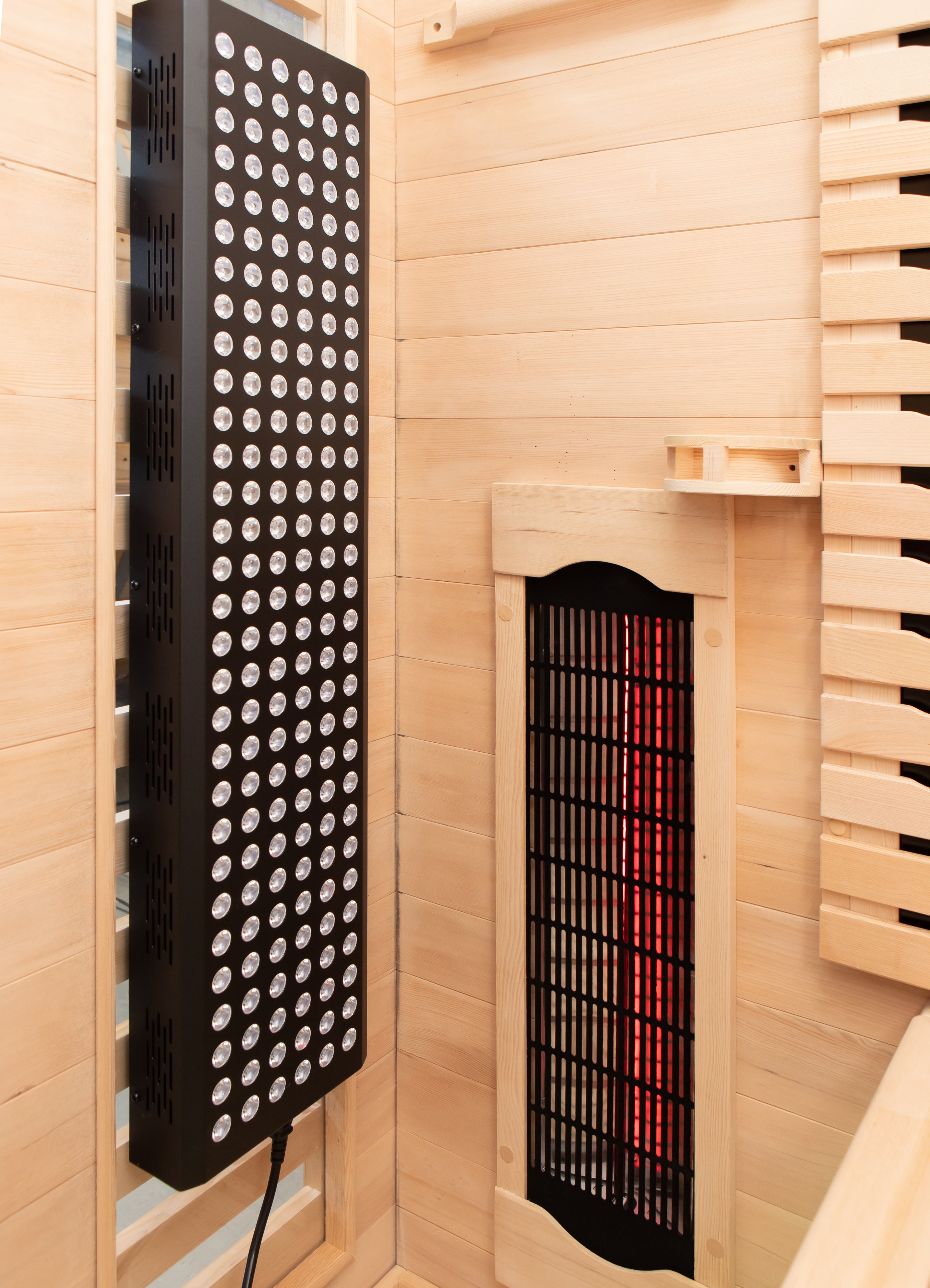 Denali 3-Person Full Spectrum Infrared Sauna with Full-Body Medical-Grade Red Light Therapy & Smart WiFi App Control