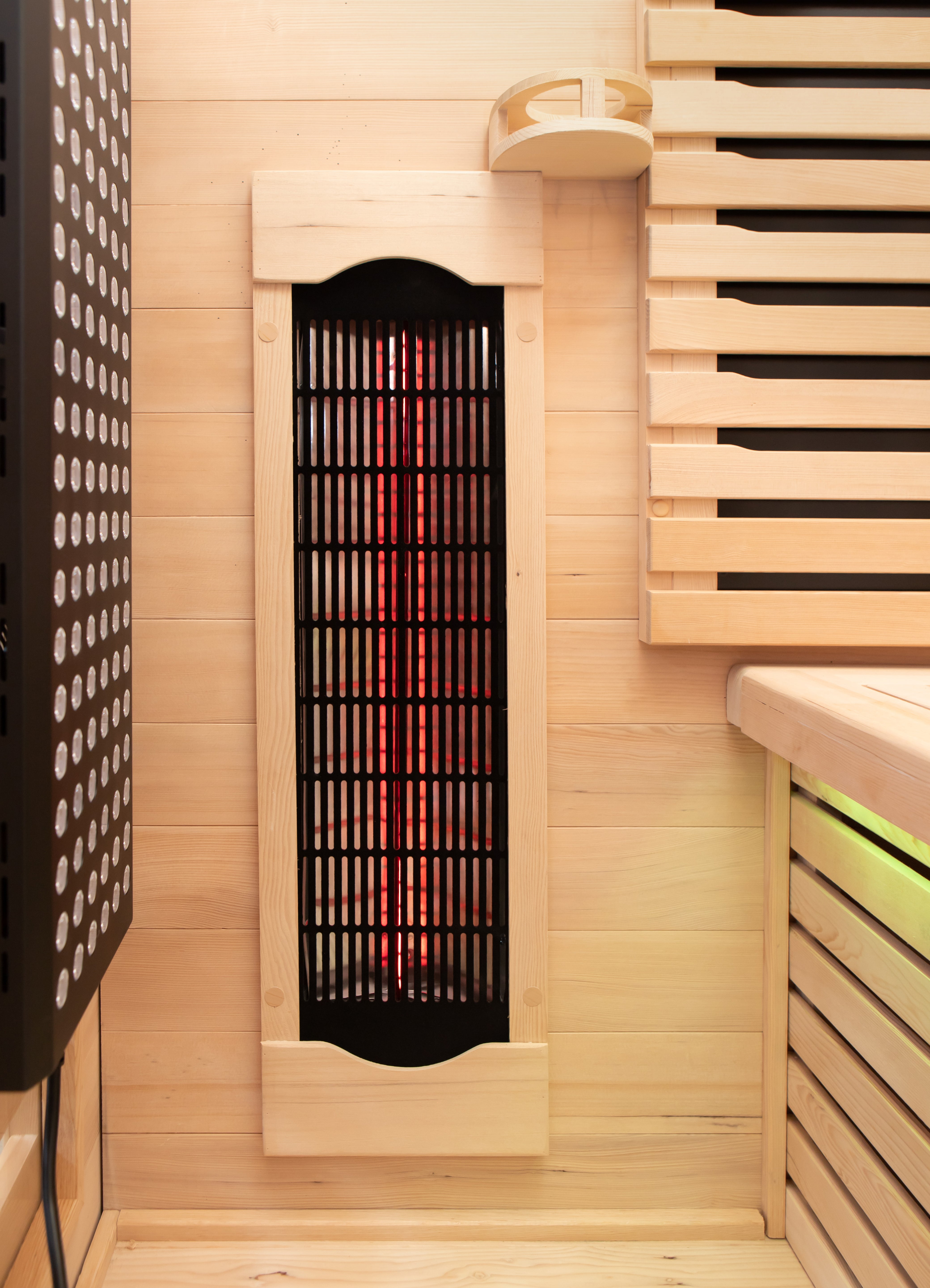 Denali 3-Person Full Spectrum Infrared Sauna with Full-Body Medical-Grade Red Light Therapy & Smart WiFi App Control