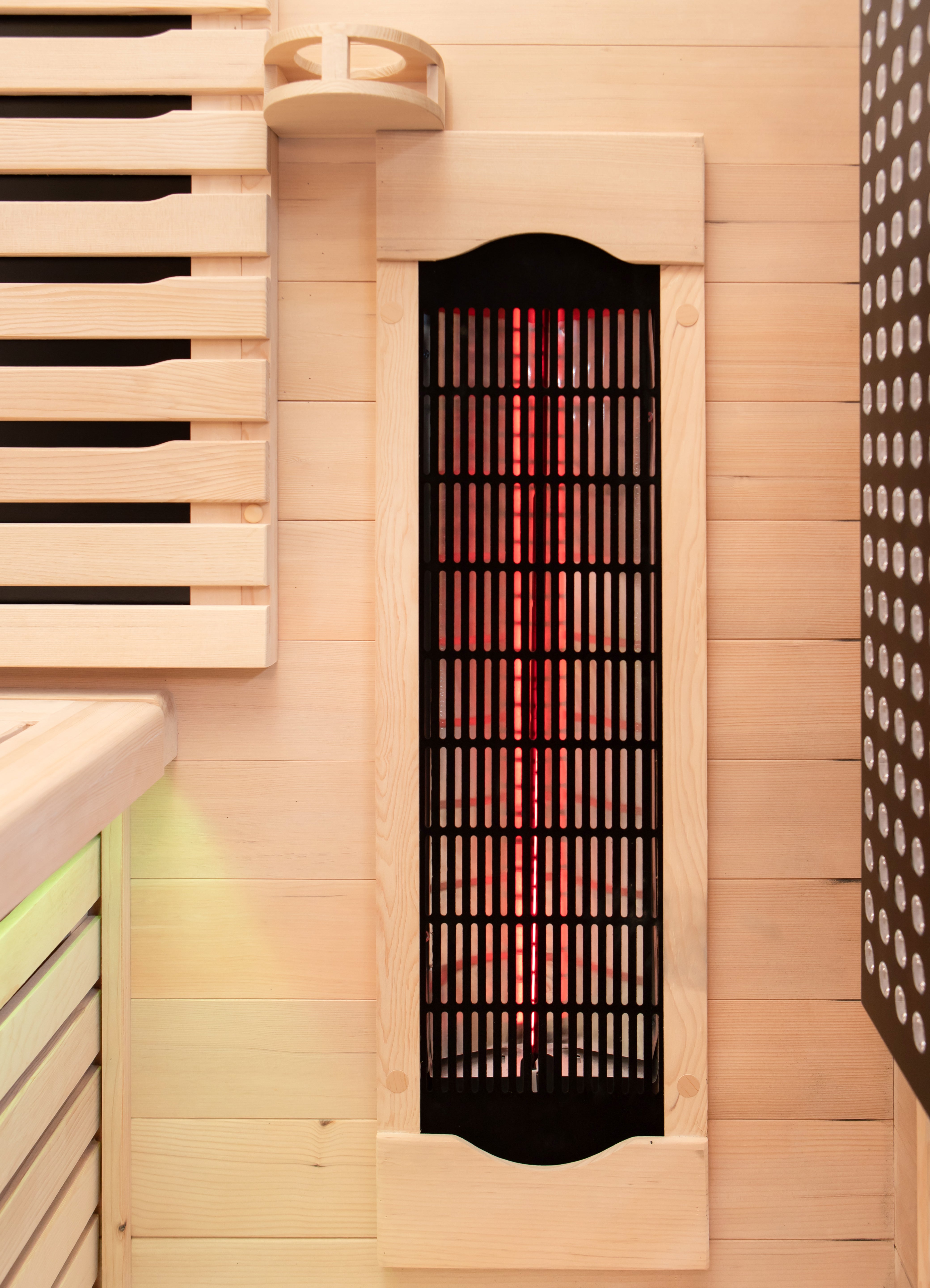 Denali 3-Person Full Spectrum Infrared Sauna with Full-Body Medical-Grade Red Light Therapy & Smart WiFi App Control
