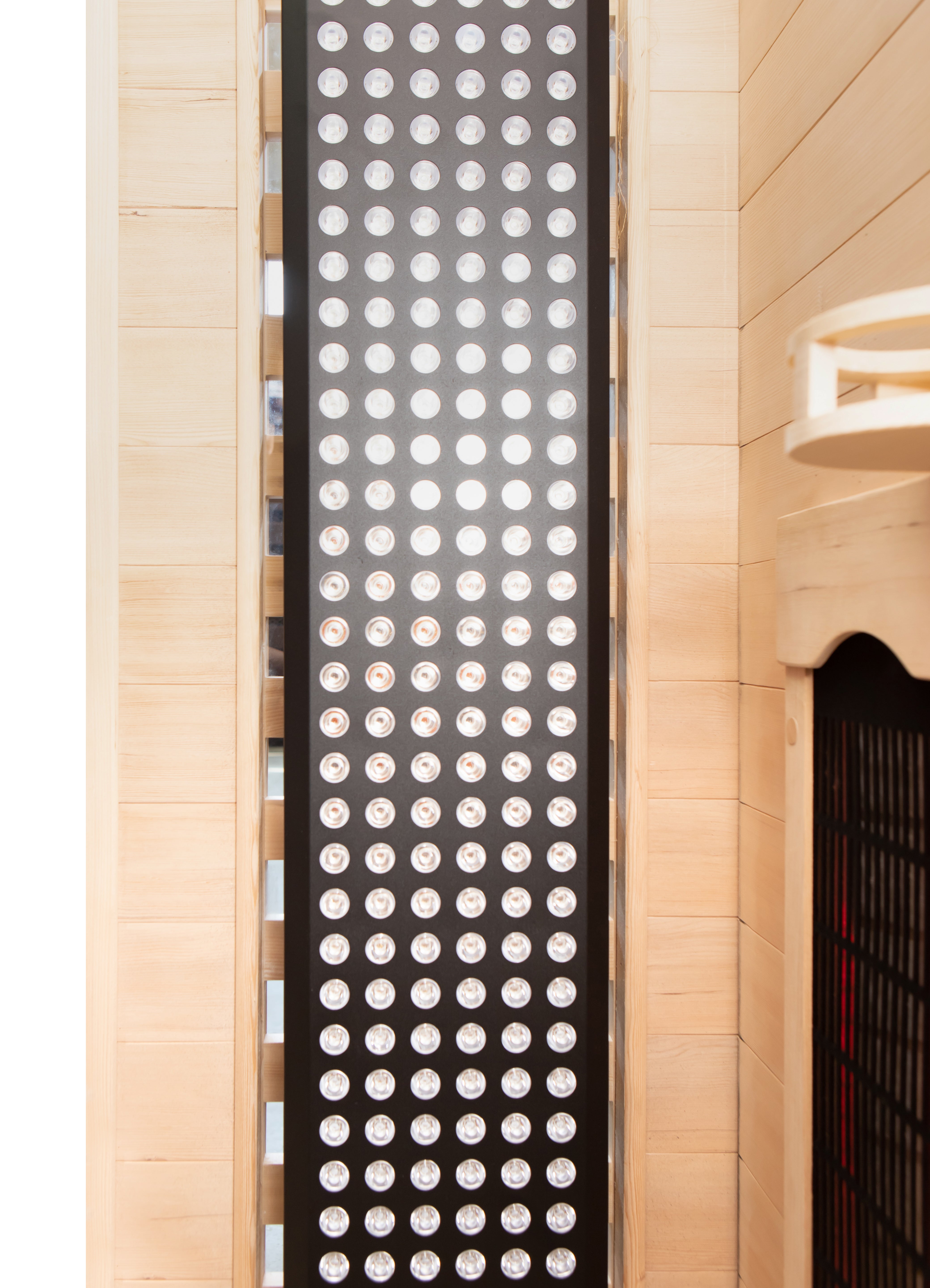 Denali 3-Person Full Spectrum Infrared Sauna with Full-Body Medical-Grade Red Light Therapy & Smart WiFi App Control