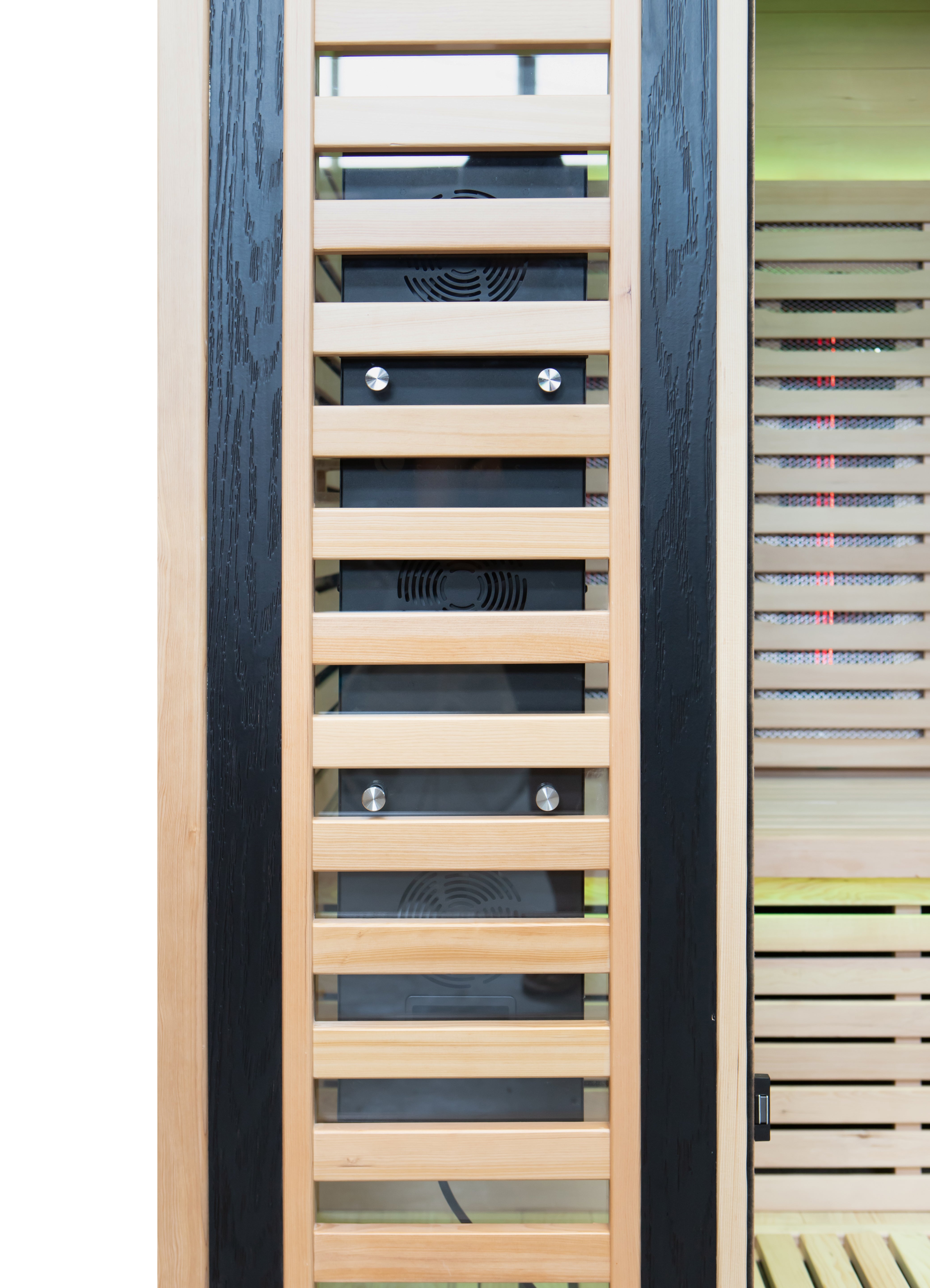 Denali 3-Person Full Spectrum Infrared Sauna with Full-Body Medical-Grade Red Light Therapy & Smart WiFi App Control
