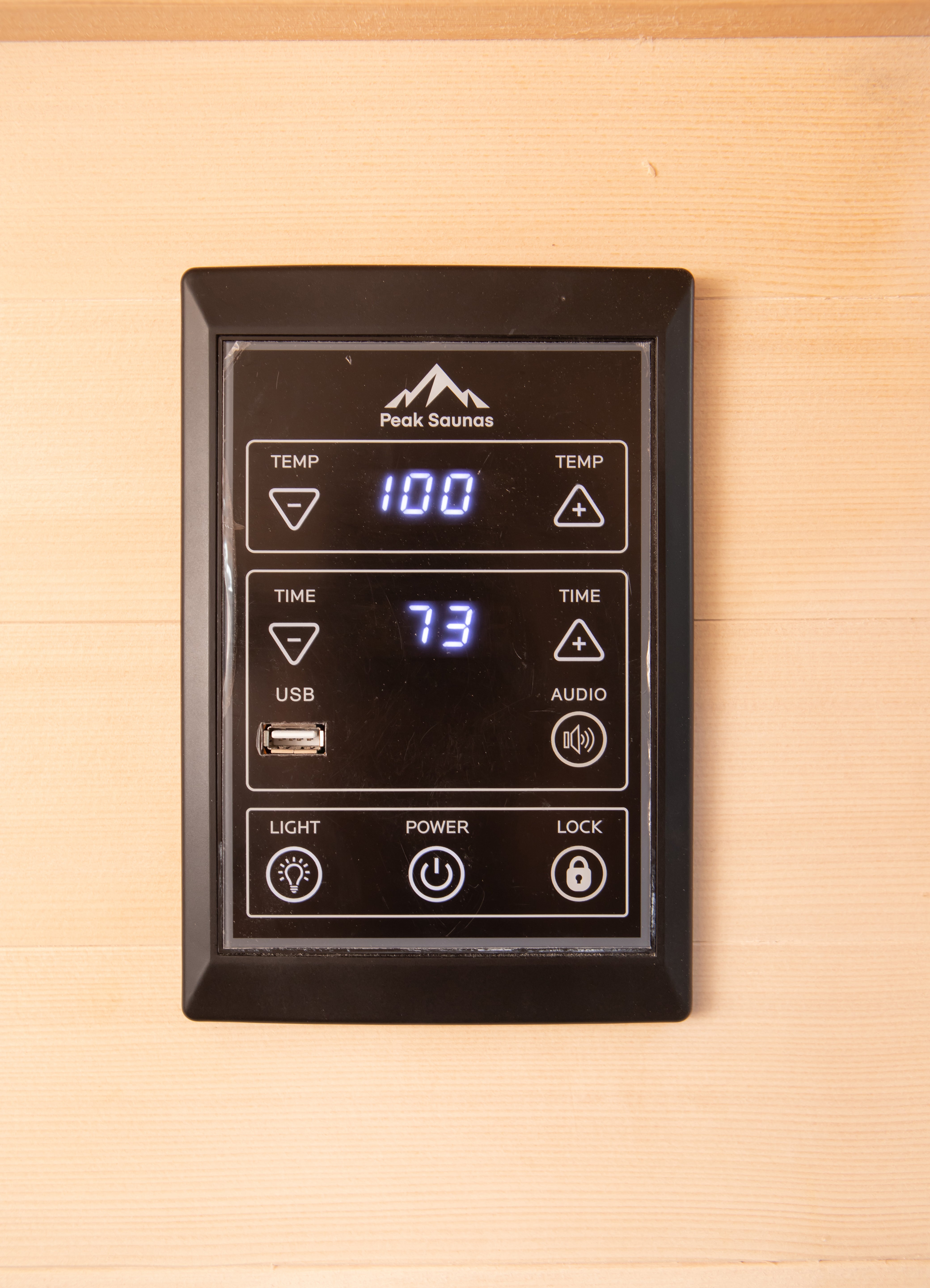 Peak Saunas Olympus 1-Person FAR Infrared Sauna with Smart WiFi App Control