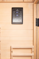 Peak Saunas Olympus 1-Person FAR Infrared Sauna with Smart WiFi App Control