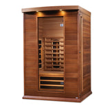 The Zephyr 2 Person Luxury Cedar Near Zero EMF Indoor Full Spectrum Infrared Sauna