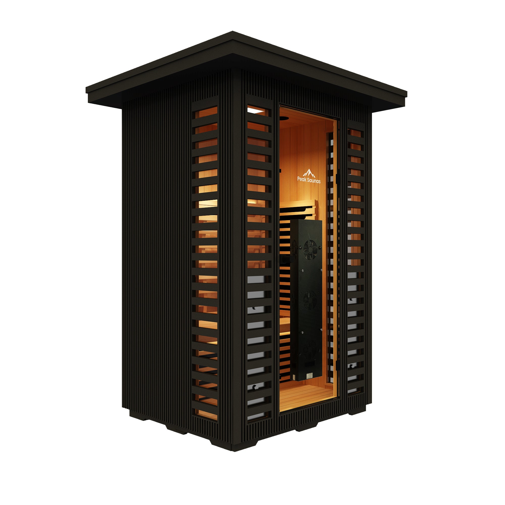 Patagonia 2-Person Outdoor Infrared Sauna — View 3