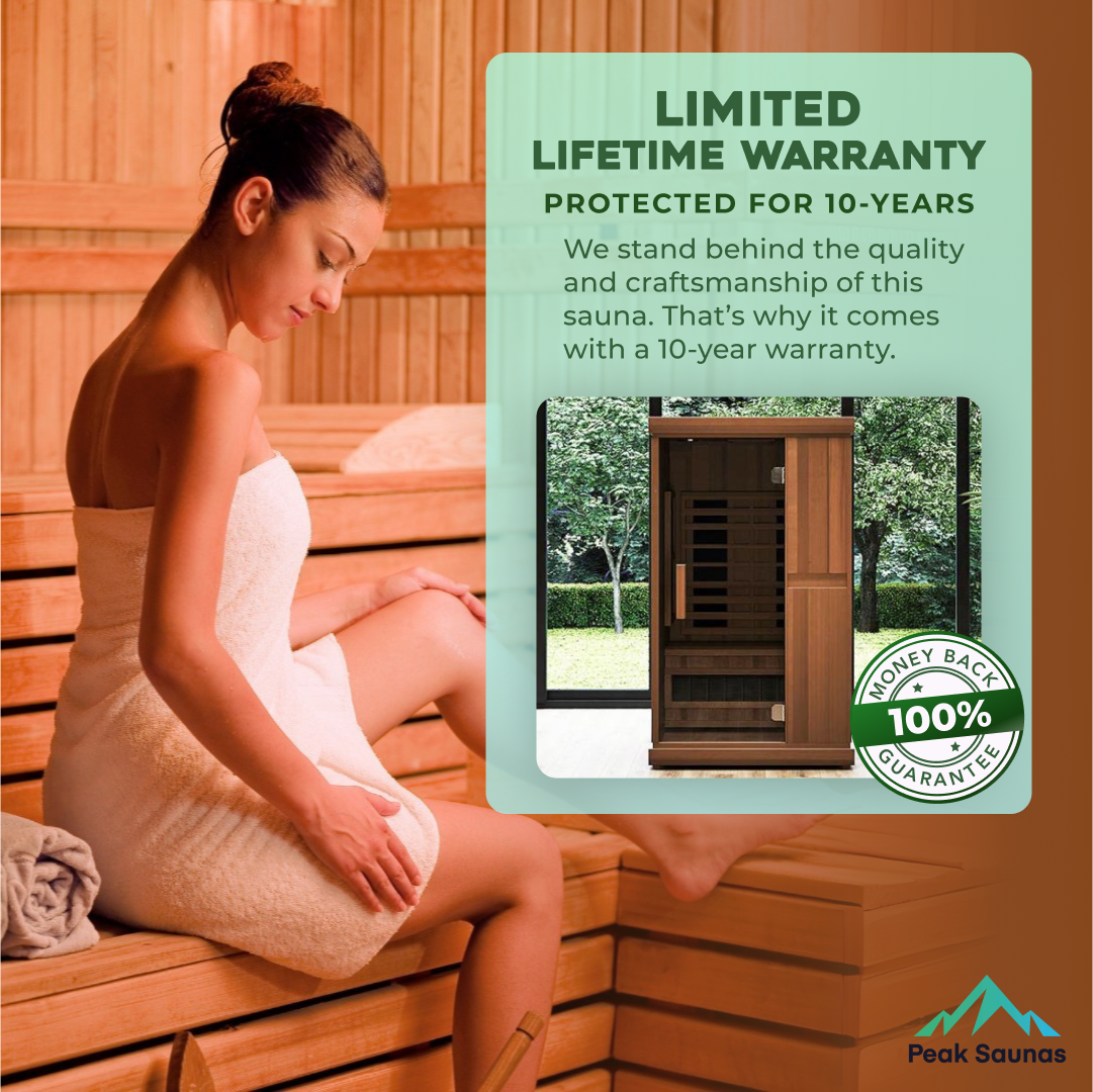 The Purify 1 Person Indoor Full Spectrum Infrared Sauna