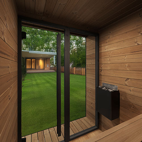 Garden Luxury 2-Person Outdoor Traditional Sauna