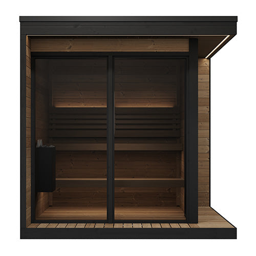 Garden Luxury 6-Person Outdoor Traditional Sauna