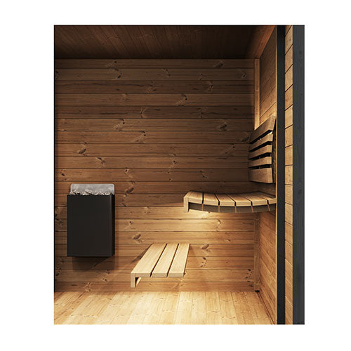 Garden Luxury 6-Person Outdoor Traditional Sauna