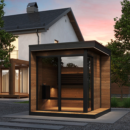 Garden Luxury 6-Person Outdoor Traditional Sauna