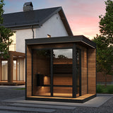 Garden Luxury 6-Person Outdoor Traditional Sauna