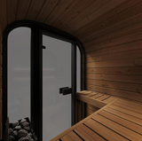 The CL3G 2 Person Cube-Series Outdoor Traditional Sauna