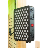(NEW) Mini 1-Person Full Spectrum Infrared Sauna with Full-Body Medical-Grade Red Light Therapy & Smart WiFi App Control