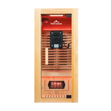 (NEW) Mini 1-Person Full Spectrum Infrared Sauna with Full-Body Medical-Grade Red Light Therapy & Smart WiFi App Control