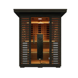 Peak Saunas Kilimanjaro 5-Person Outdoor Full Spectrum Infrared Sauna with XL Medical-Grade Red Light Therapy and Smart WiFi App Control