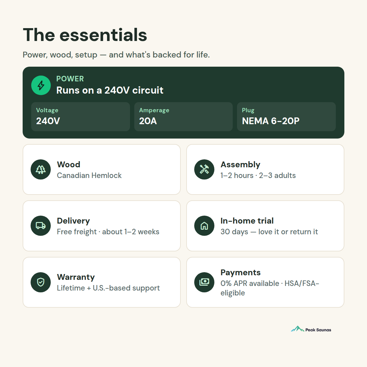 denali essentials specs