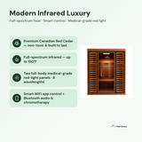 matterhorn Modern Infrared Luxury features