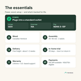 mini essentials specs