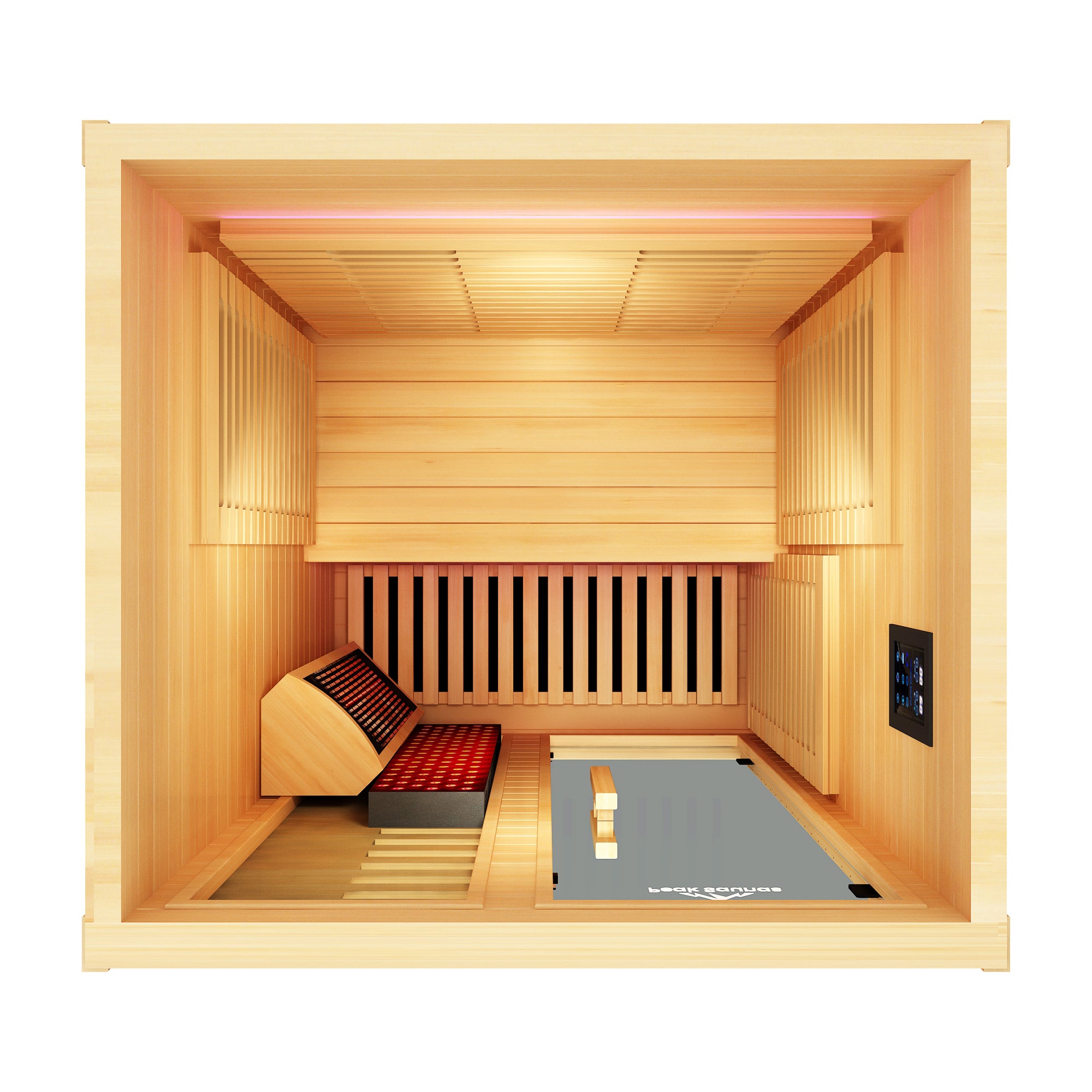 Everest 2-Person Full Spectrum Infrared Sauna — View 5