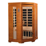 Dynamic Heming Corner Low EMF (Under 8MG) FAR Infrared Sauna (2 Person) Dynamic Saunas