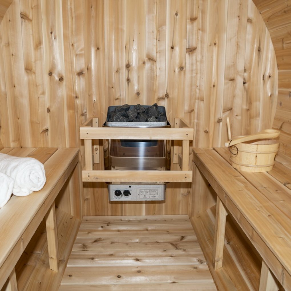 Dundalk CT Tranquility Outdoor Steam Sauna (8 Person) Dundalk Leisurecraft
