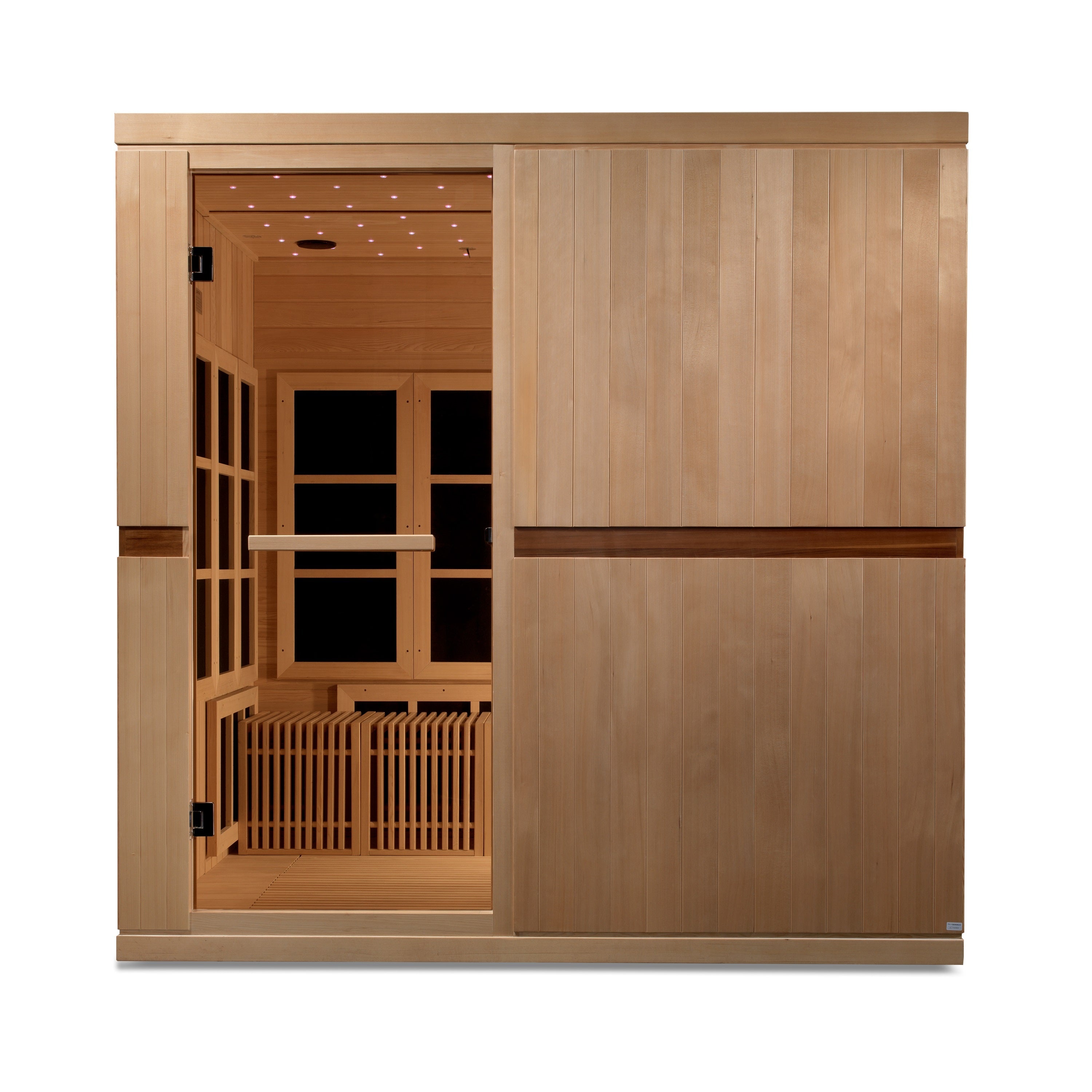 Golden Designs Catalonia PureTech™ Near Zero EMF (Under 2MG) FAR Infrared Sauna (8 Person) Golden Designs