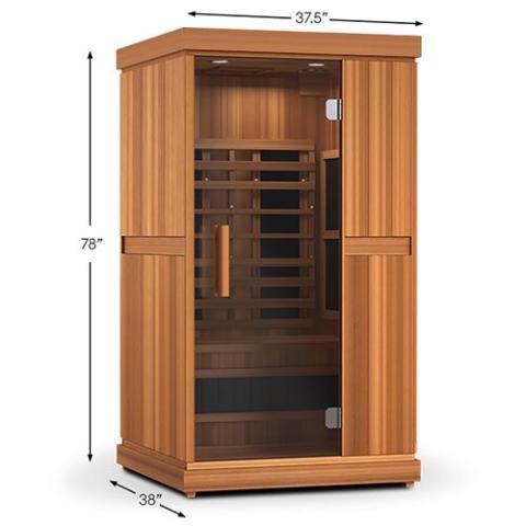 The Purify 1 Person Indoor Full Spectrum Infrared Sauna