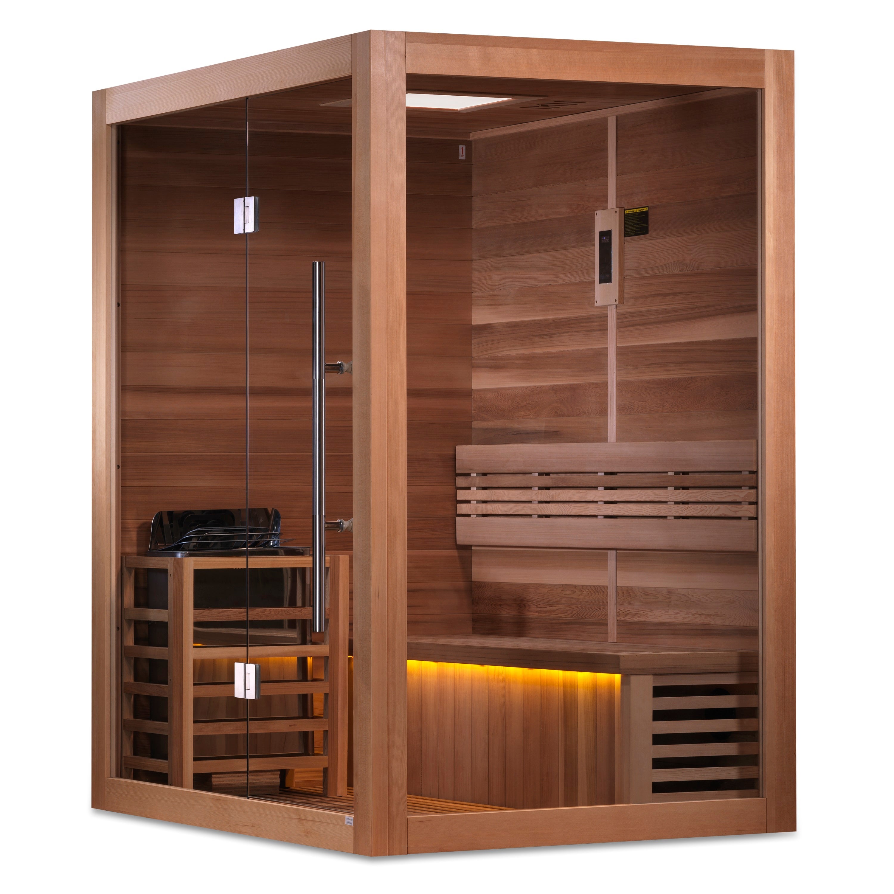Golden Designs "Hanko Edition" Indoor Traditional Steam Sauna (2 Person) Golden Designs