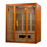 Maxxus Corner Low EMF (Under 8MG) FAR Infrared Sauna (3 Person) Maxxus Saunas