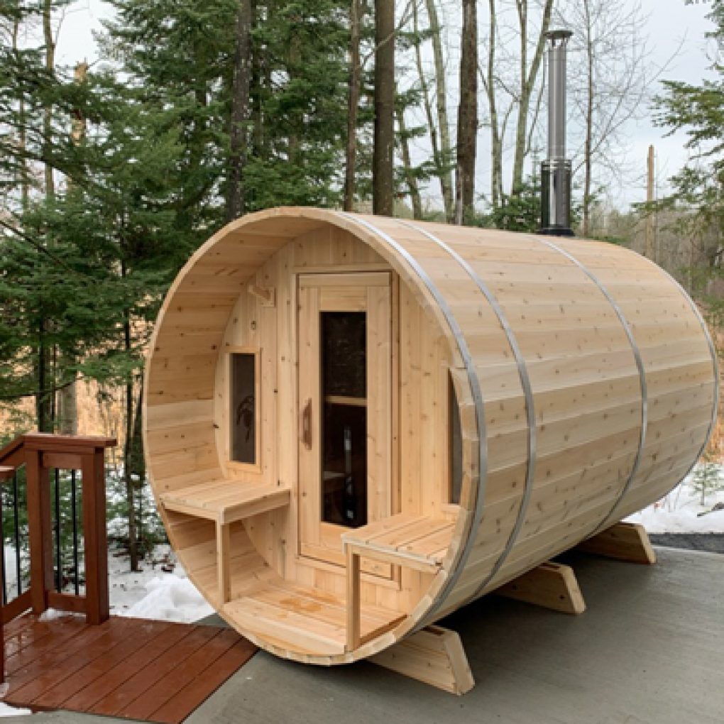 Dundalk CT Tranquility Outdoor Steam Sauna (8 Person) Dundalk Leisurecraft