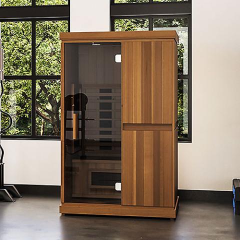 The Radiant 2 Person Indoor Full Spectrum Infrared Sauna with Medical Grade Red Light Therapy