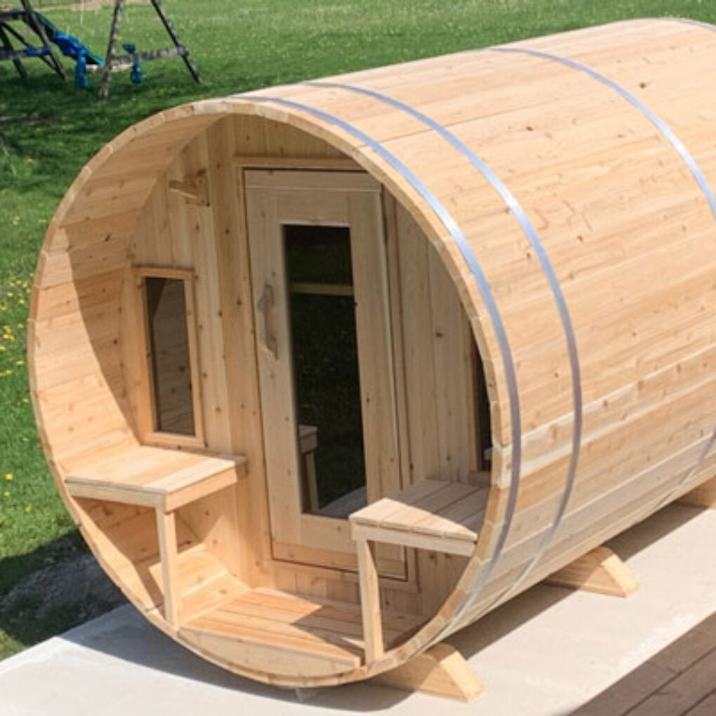 Dundalk CT Tranquility Outdoor Steam Sauna (8 Person) Dundalk Leisurecraft